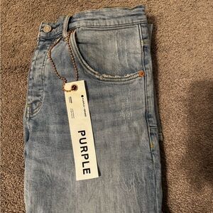 Purple Brand Men's Slim Jeans - Blue